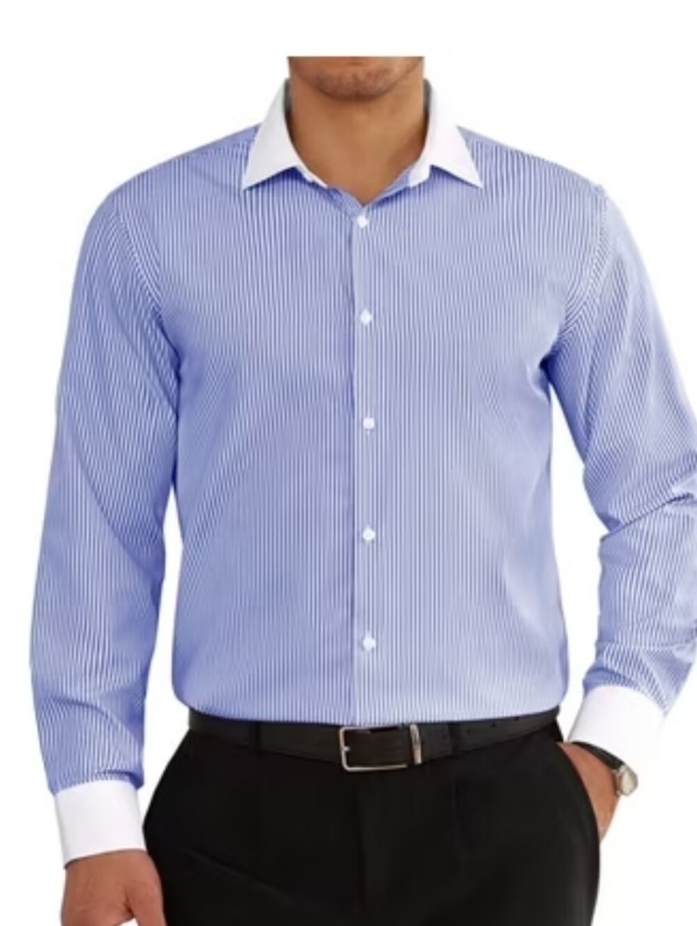 Tommy Hilfiger dress shirt it’s blue white  17/1/2 - 34/35 😎in great shape